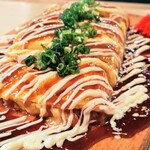 立川酒場 魚丸 - とん平焼き