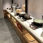 hotel MONday - 京風お惣菜が並んでいます。