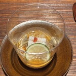 鮨 竹半 若槻 - ハモの素麺