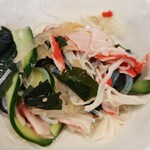 釣りあじ食堂 - つき出し 酢の物