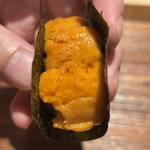 鮨 竹半 若槻 - ウニ