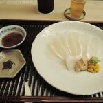 緒方 - 明石鰈のお刺身