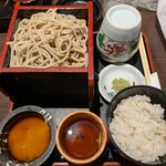 香るつけ蕎麦　蕎麦花 - 