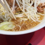 ラーメン二郎 - スープ