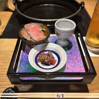 すき焼き 牛しゃぶ 松重 - 