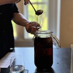 LAINE INAMURAGASAKI - 食後酒に自家製キャロンキャトル