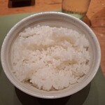 伊豆の旬 やんも - お代わりの白いご飯です。