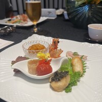 故宮 - 故宮特製オードブル盛り合わせ　キャビア添え