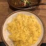 カッチャル バッチャル - ターメリックライス