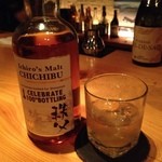 PUB&BAR CUL-DE-SAC - イチローズモルト“秩父”。レアなやつです。ロックで1500円ナリ。