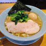 まもkitchen - 横浜らーめん＋味玉