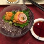 Hokkaidouajinosampomichi - 夕食バイキング　　　　ウニは注文品です。
