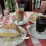 イノダコーヒ - レモンパイ、ドリンクセット