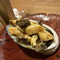 鮨処いちい - 鮑のバター焼き