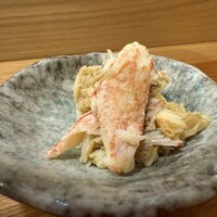 鮨処いちい - 毛ガニの味噌和え