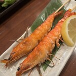 魚の旨い店 - ソフトシェルの海老焼き