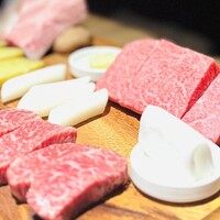 やきにくグレート 神田店 - 綺麗なサシの入ったA5和牛