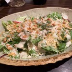 焼肉みずの - レタスとカリカリおじゃがのシーザーサラダ