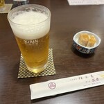 割烹食堂 伊豆菊 - お通し（マグロの煮凍り？）が美味い