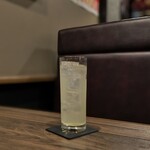 炭火焼肉 久 - リンゴジュース