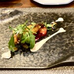 obbligazioni - マッシュポテトをまとった有頭海老のグリル