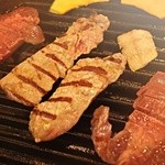 Asahi Biru En - 特選グリル牛肉セット