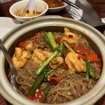 陳家私菜 - 春雨も一味違う食感。ツルツル具合を楽しんで！