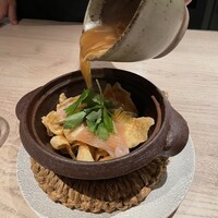中国菜 ARATA - 鮑のおこげ（スペシャリティ）