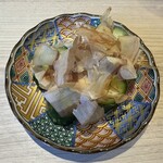 焼鳥 町子 - 胡瓜の浅漬け