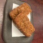 でんがく･季節料理 おかじま - ハムカツ