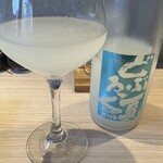 焼鳥 町子 - 陸奥八仙 夏どぶろっく（活性にごり 生原酒）