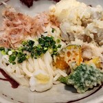 香むぎ - かしわ親子天ぶっかけ(温)