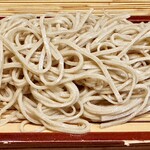 築地 布恒更科 - もり蕎麦