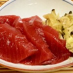 築地 布恒更科 - マグロ漬け