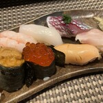 鮨処 すずめ - 地魚の握り