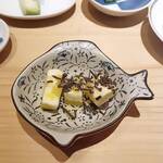 鮨 尚充 - 水茄子～塩昆布