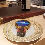 鮨 尚充 - 本マグロ脳天のトロタクとキャビア軍艦③