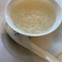 北京宮廷料理 涵梅舫 - フカヒレスープ
