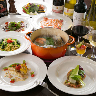 菜厨瑠のスタイリッシュな華やかなパーティー料理