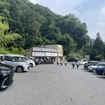 永井食堂 - 8:12食べ終わり。かなりごった返していた！