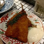 酒場ゴロー - タルタル大判アジフライ　690円