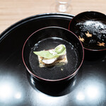 木山 - 甘鯛 筍と山菜のけんちん蒸 花柚