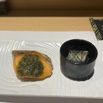 魚菜由良 鼎 - 牡鹿銀鮭の大葉ジェノベーゼ