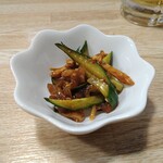 焼き鳥 でん - 美味しいお通し