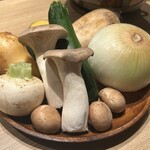 金山成吉思汗 - 新鮮な野菜達