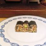 鮨 尚充 - うなきゅう巻き～載せ忘れ②