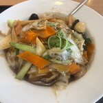 台湾料理 萬福 - ラーメン+ご飯セット「中華飯」