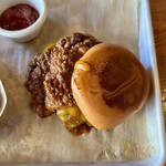 Eat Street Grill - Chili Cheese Burger $18.99
