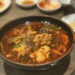 焼肉・光陽 - カルビうどん