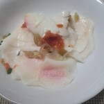 Terra - 山芋の梅肉薬味のせ